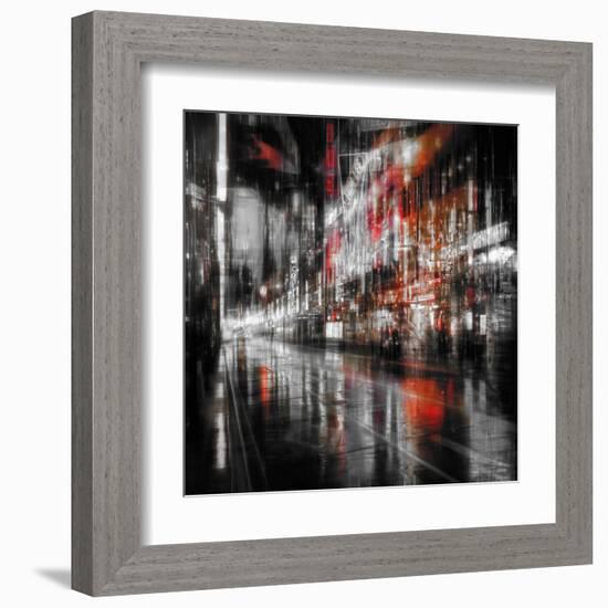 City At Night 5-Ursula Abresch-Framed Premium Photographic Print