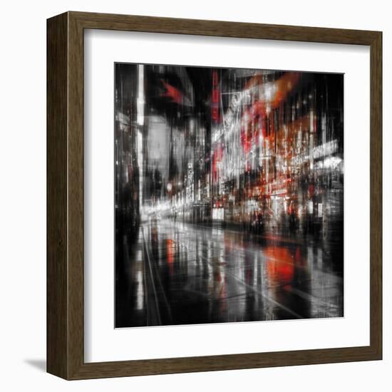 City At Night 5-Ursula Abresch-Framed Premium Photographic Print