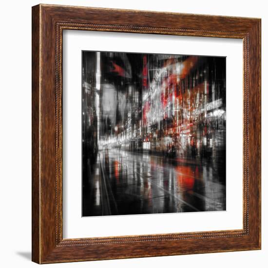 City At Night 5-Ursula Abresch-Framed Premium Photographic Print