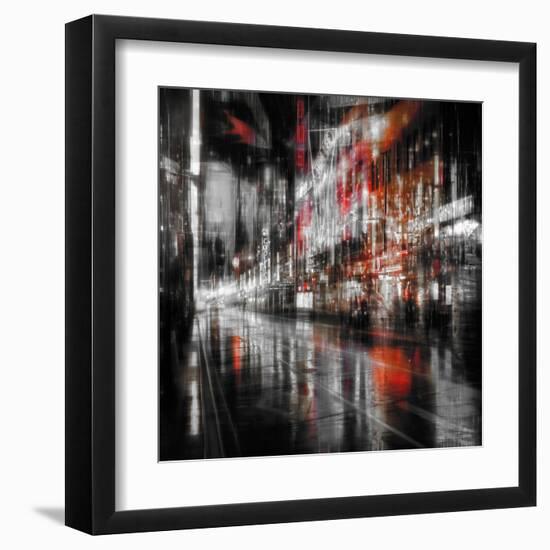 City At Night 5-Ursula Abresch-Framed Premium Photographic Print
