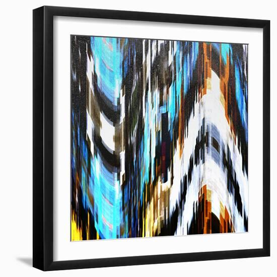 City at Night in Snow-Ursula Abresch-Framed Photographic Print