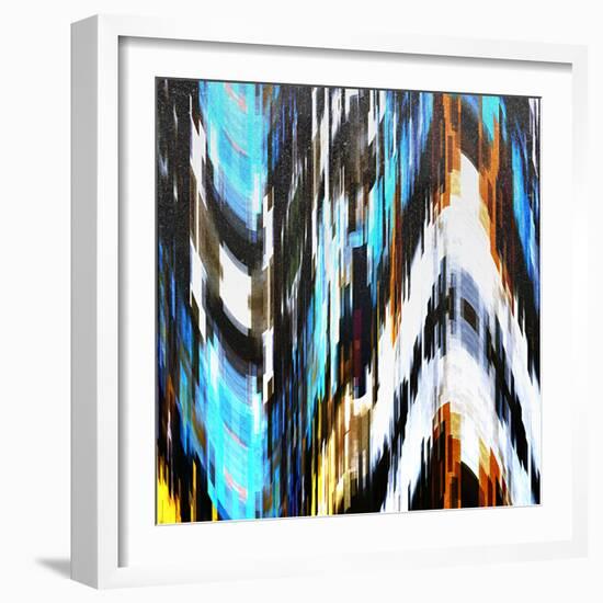 City at Night in Snow-Ursula Abresch-Framed Photographic Print