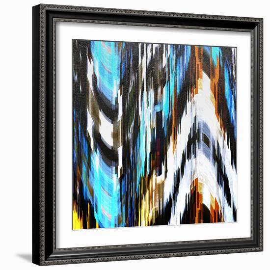 City at Night in Snow-Ursula Abresch-Framed Photographic Print