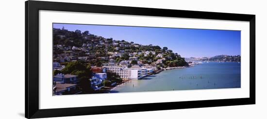 City at the Coast, Sausalito, Marin County, California, USA-null-Framed Photographic Print