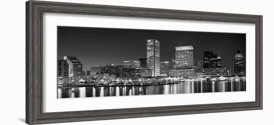 City at the Waterfront, Baltimore, Maryland, USA-null-Framed Photographic Print