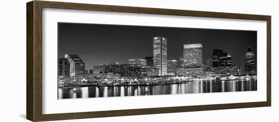 City at the Waterfront, Baltimore, Maryland, USA-null-Framed Photographic Print