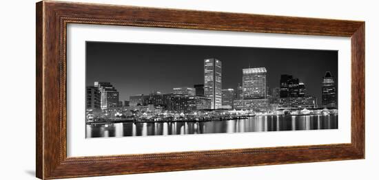 City at the Waterfront, Baltimore, Maryland, USA-null-Framed Photographic Print