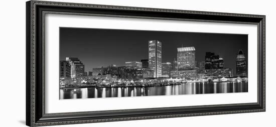 City at the Waterfront, Baltimore, Maryland, USA-null-Framed Photographic Print