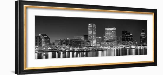 City at the Waterfront, Baltimore, Maryland, USA-null-Framed Photographic Print