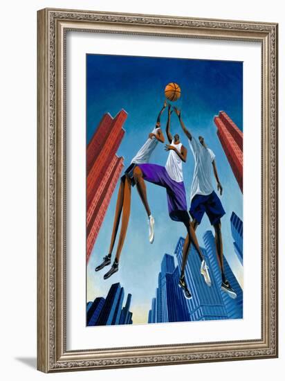 City Ball-Mark Ulriksen-Framed Art Print