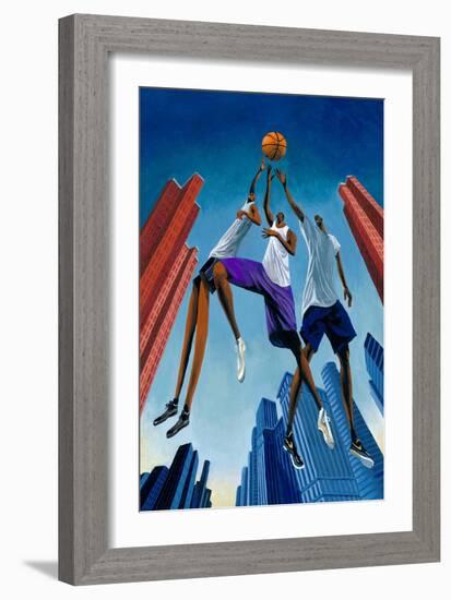 City Ball-Mark Ulriksen-Framed Art Print