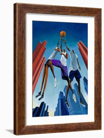 City Ball-Mark Ulriksen-Framed Art Print