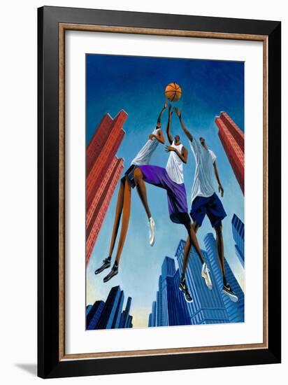 City Ball-Mark Ulriksen-Framed Art Print