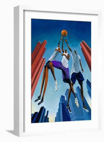 City Ball-Mark Ulriksen-Framed Art Print