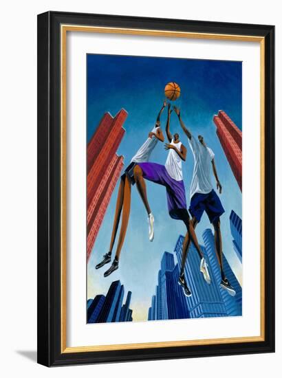 City Ball-Mark Ulriksen-Framed Art Print