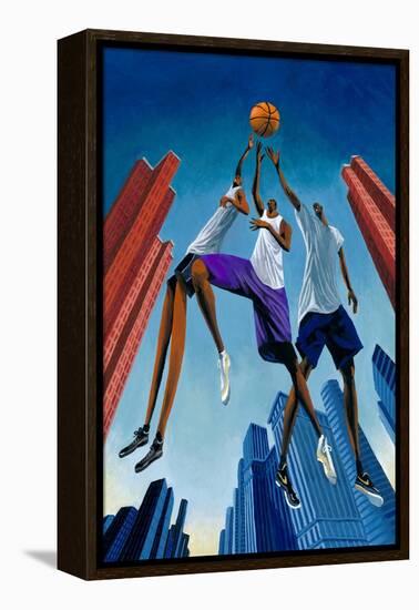 City Ball-Mark Ulriksen-Framed Stretched Canvas