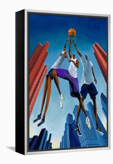 City Ball-Mark Ulriksen-Framed Stretched Canvas