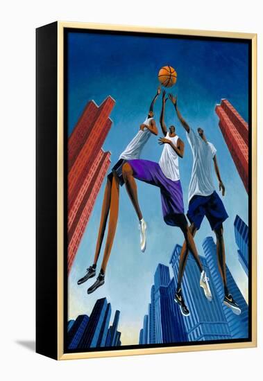 City Ball-Mark Ulriksen-Framed Stretched Canvas
