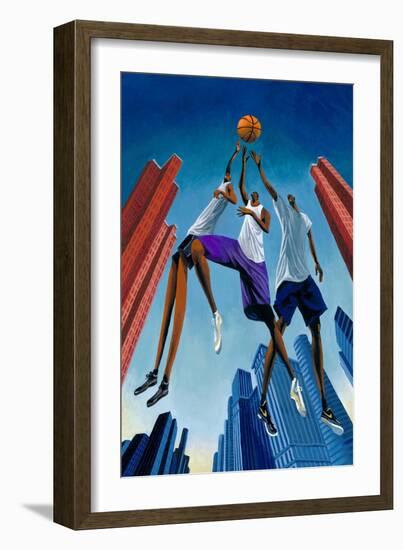 City Ball-Mark Ulriksen-Framed Premium Giclee Print