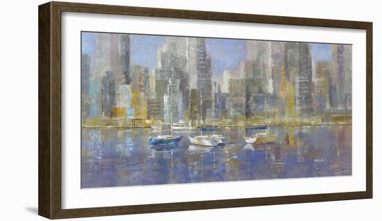 City Bay-Longo-Framed Giclee Print