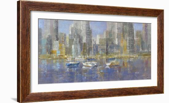 City Bay-Longo-Framed Giclee Print