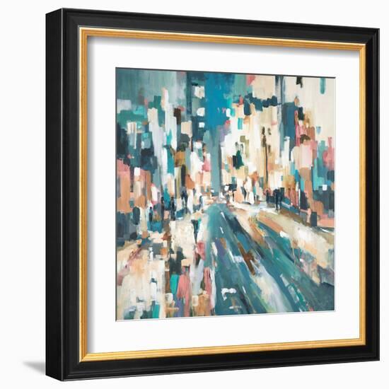 City Beat-Lisa Ridgers-Framed Art Print