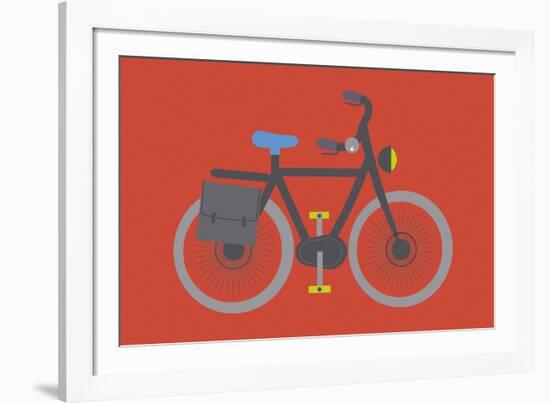 City Bike-Sophie Ledesma-Framed Giclee Print