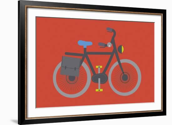 City Bike-Sophie Ledesma-Framed Giclee Print