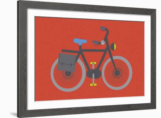 City Bike-Sophie Ledesma-Framed Giclee Print