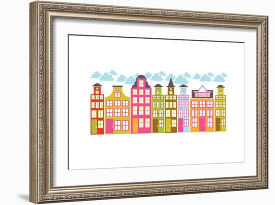 City Block I-Patty Young-Framed Art Print