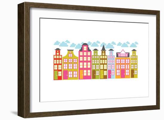 City Block I-Patty Young-Framed Art Print