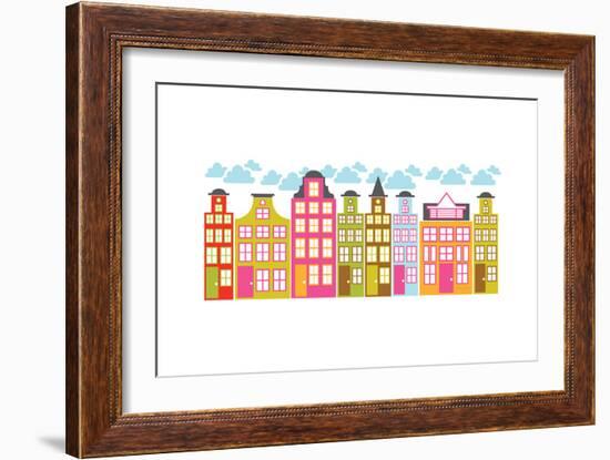 City Block I-Patty Young-Framed Art Print