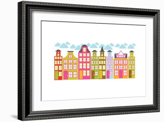 City Block I-Patty Young-Framed Art Print