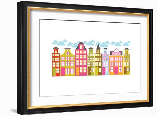 City Block I-Patty Young-Framed Art Print