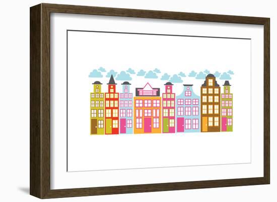 City Block II-Patty Young-Framed Art Print