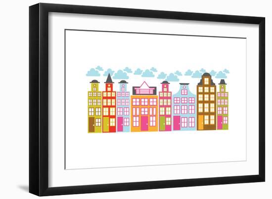 City Block II-Patty Young-Framed Art Print