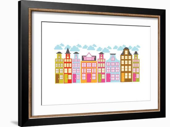 City Block II-Patty Young-Framed Art Print