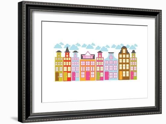 City Block II-Patty Young-Framed Art Print