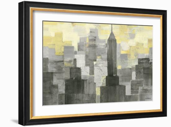 City Blocks Neutral-Albena Hristova-Framed Art Print