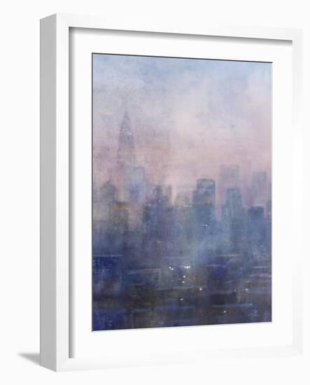 City Blues 1-Ken Roko-Framed Art Print