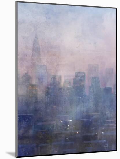 City Blues 1-Ken Roko-Mounted Art Print