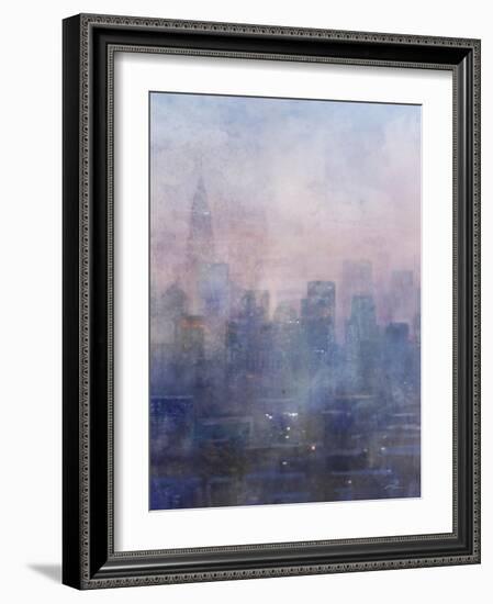 City Blues 1-Ken Roko-Framed Art Print