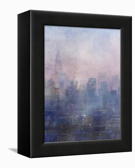 City Blues 1-Ken Roko-Framed Stretched Canvas