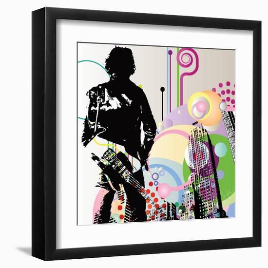 City Boy-Jean-François Dupuis-Framed Art Print