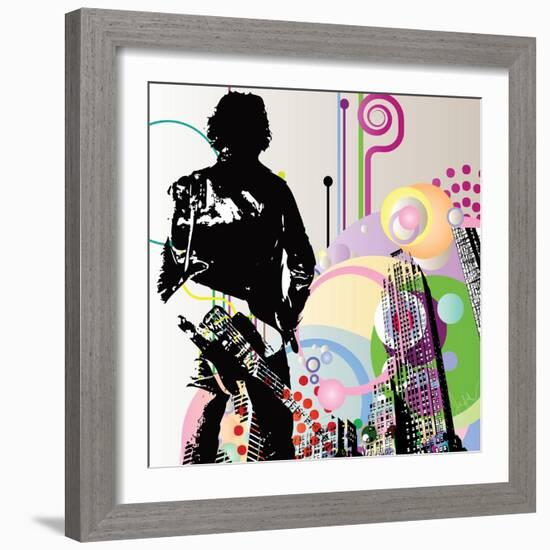 City Boy-Jean-François Dupuis-Framed Art Print