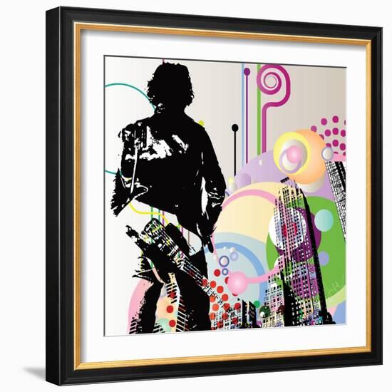 City Boy-Jean-François Dupuis-Framed Art Print