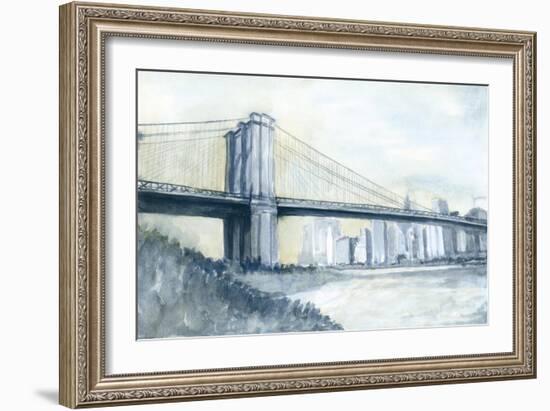 City Bridge I-Megan Meagher-Framed Art Print