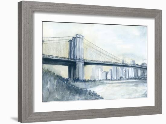 City Bridge I-Megan Meagher-Framed Art Print