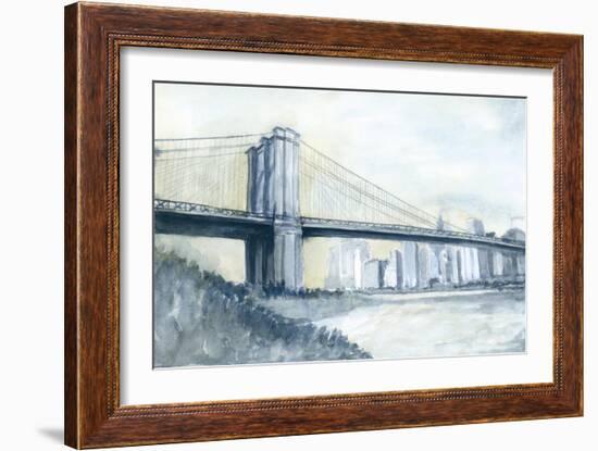 City Bridge I-Megan Meagher-Framed Art Print