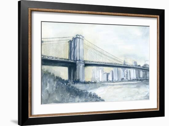 City Bridge I-Megan Meagher-Framed Art Print